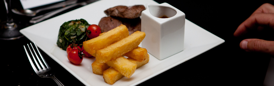 "Choose mouth watering food and drink to delight your guests."